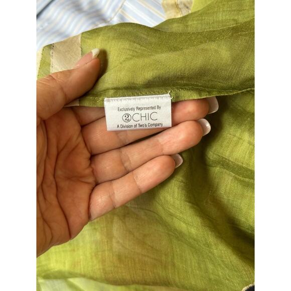 One Hundred Stars Short Kimono Jacket Bird Crane Print Asian Cover Up Open O/S - Picture 8 of 9